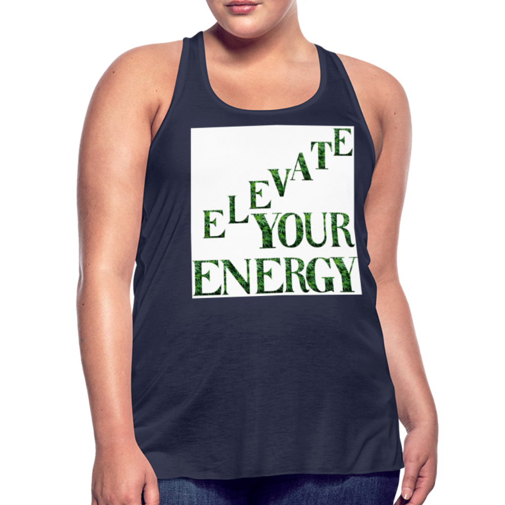 Women's Flowy Tank Top by Bella - navy