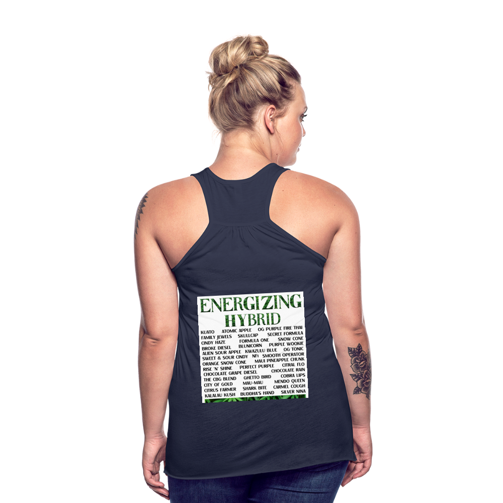 Women's Flowy Tank Top by Bella - navy