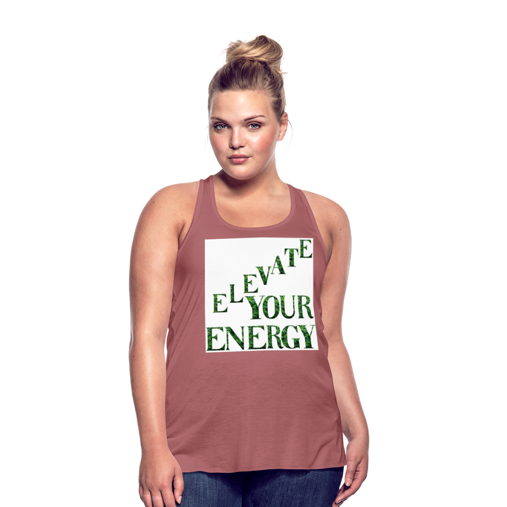 Women's Flowy Tank Top by Bella - mauve