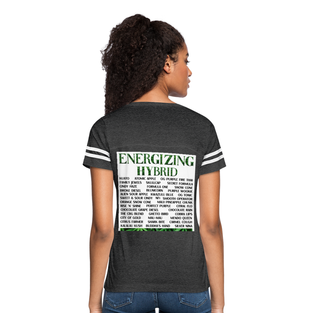 Women’s Vintage Sport T-Shirt - vintage smoke/white