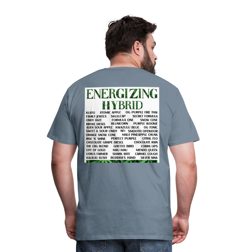 Men's Premium T-Shirt - steel blue