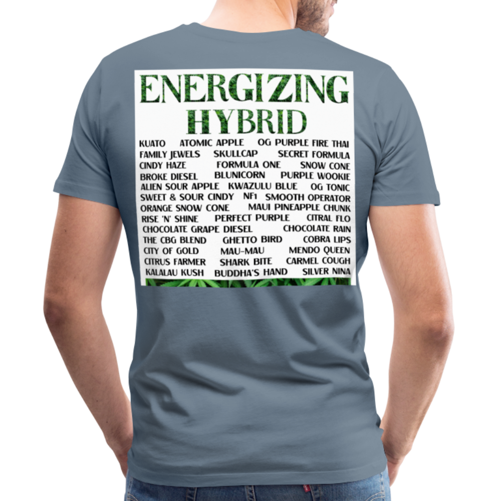 Men's Premium T-Shirt - steel blue