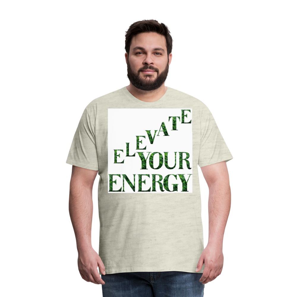 Men's Premium T-Shirt - heather oatmeal