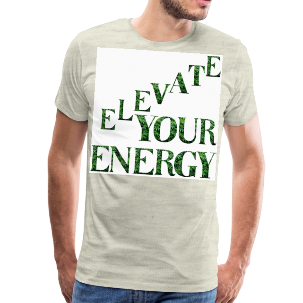 Men's Premium T-Shirt - heather oatmeal