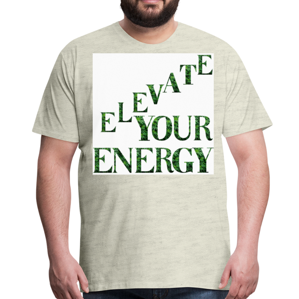 Men's Premium T-Shirt - heather oatmeal