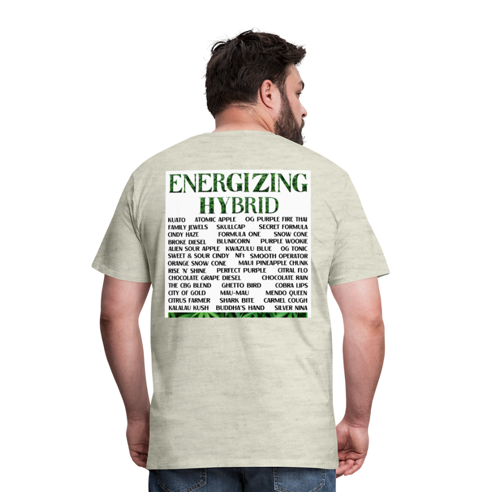 Men's Premium T-Shirt - heather oatmeal