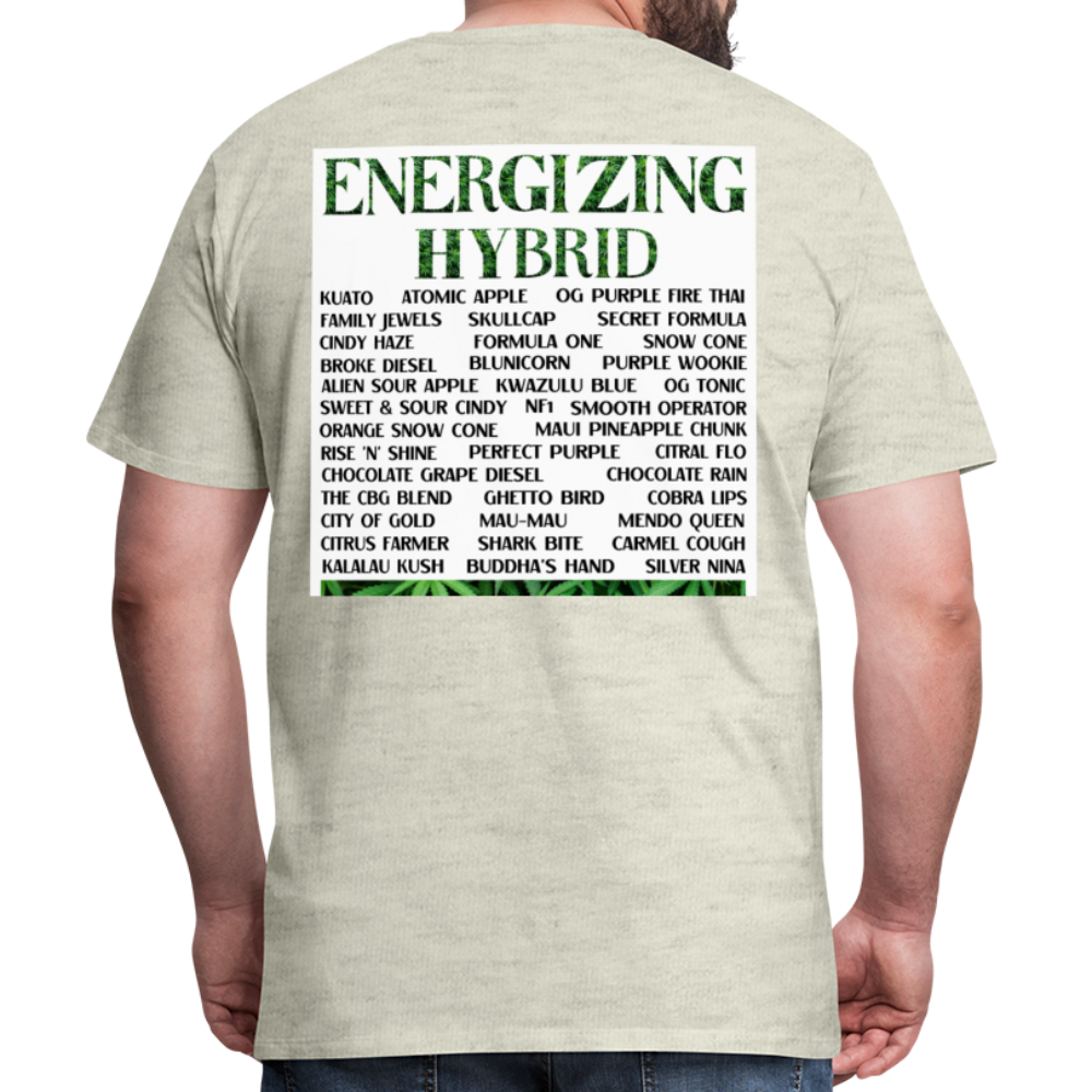 Men's Premium T-Shirt - heather oatmeal
