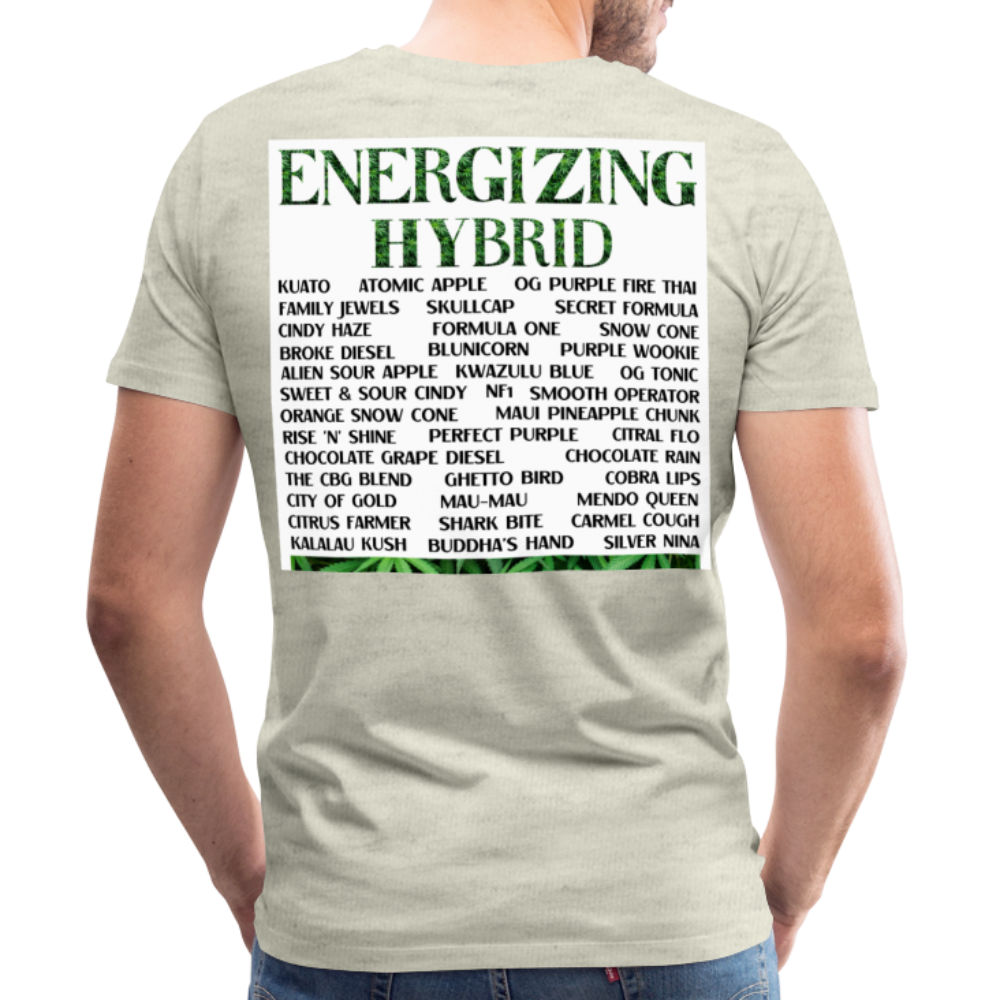 Men's Premium T-Shirt - heather oatmeal