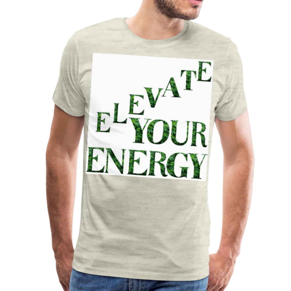 Men's Premium T-Shirt - heather oatmeal
