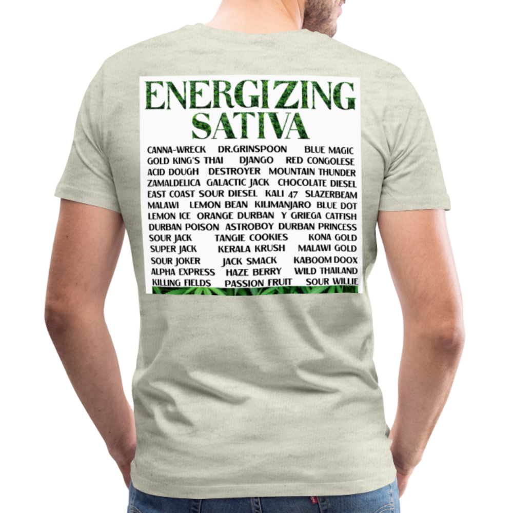 Men's Premium T-Shirt - heather oatmeal