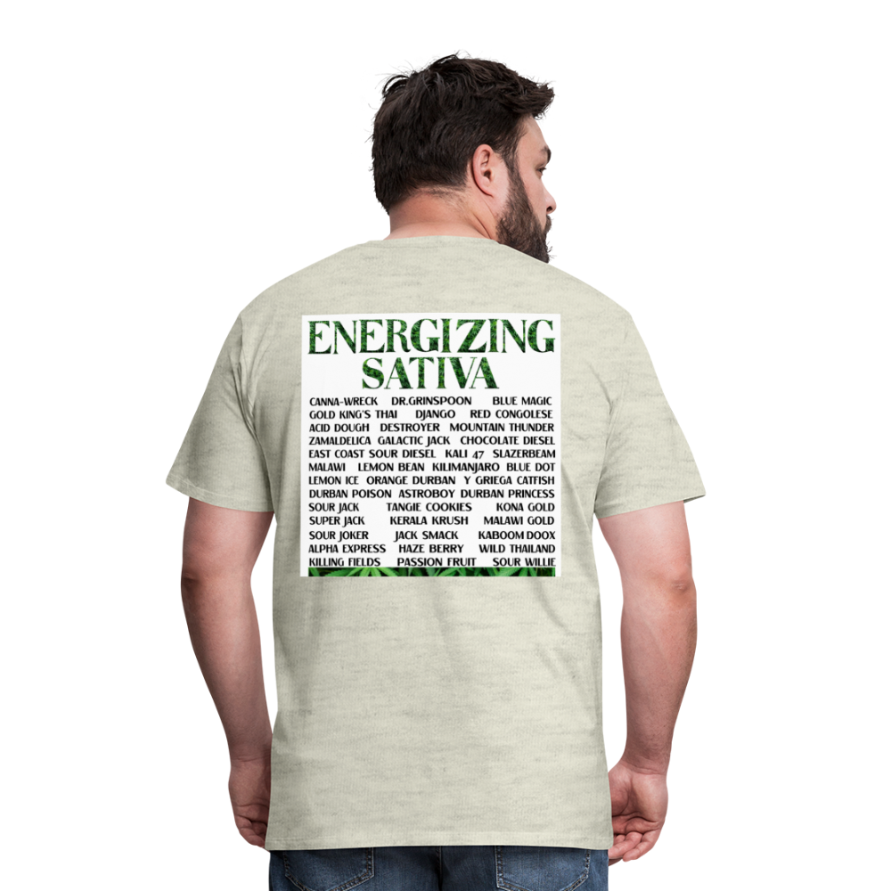 Men's Premium T-Shirt - heather oatmeal