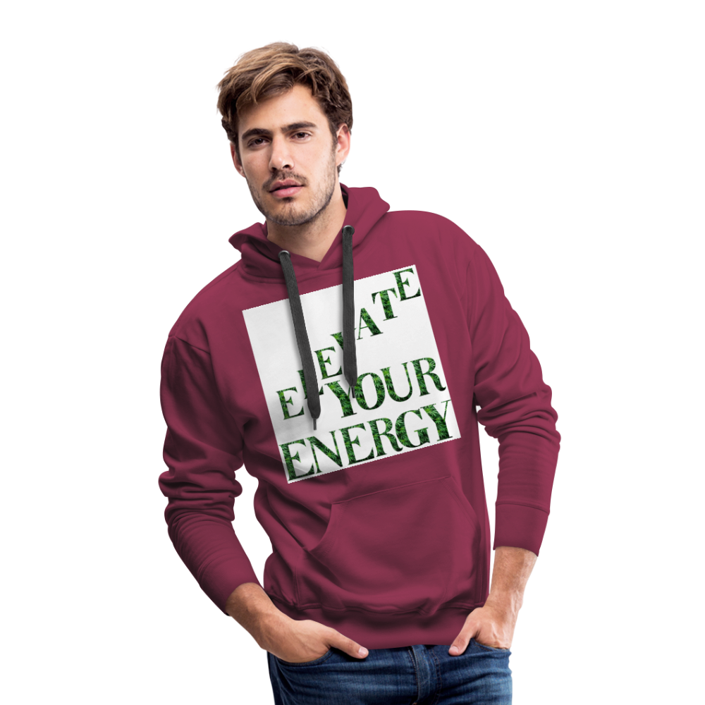 Men’s Premium Hoodie - burgundy