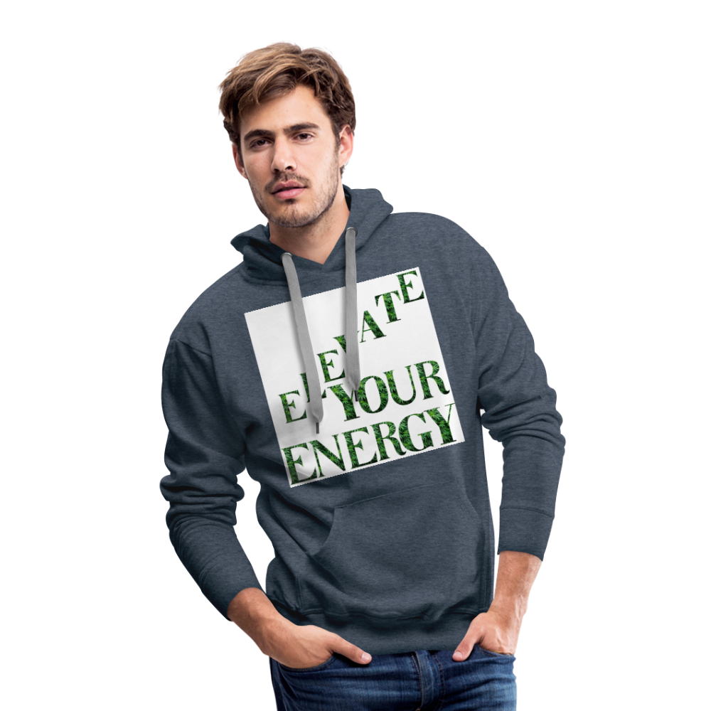 Men’s Premium Hoodie - heather denim