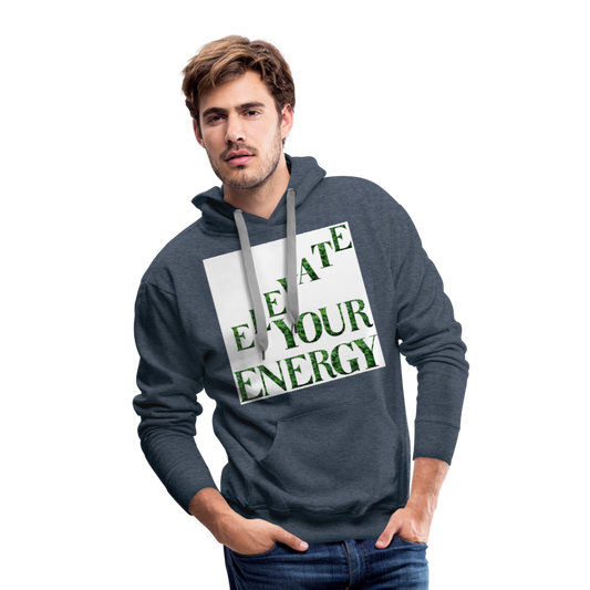Men’s Premium Hoodie - heather denim