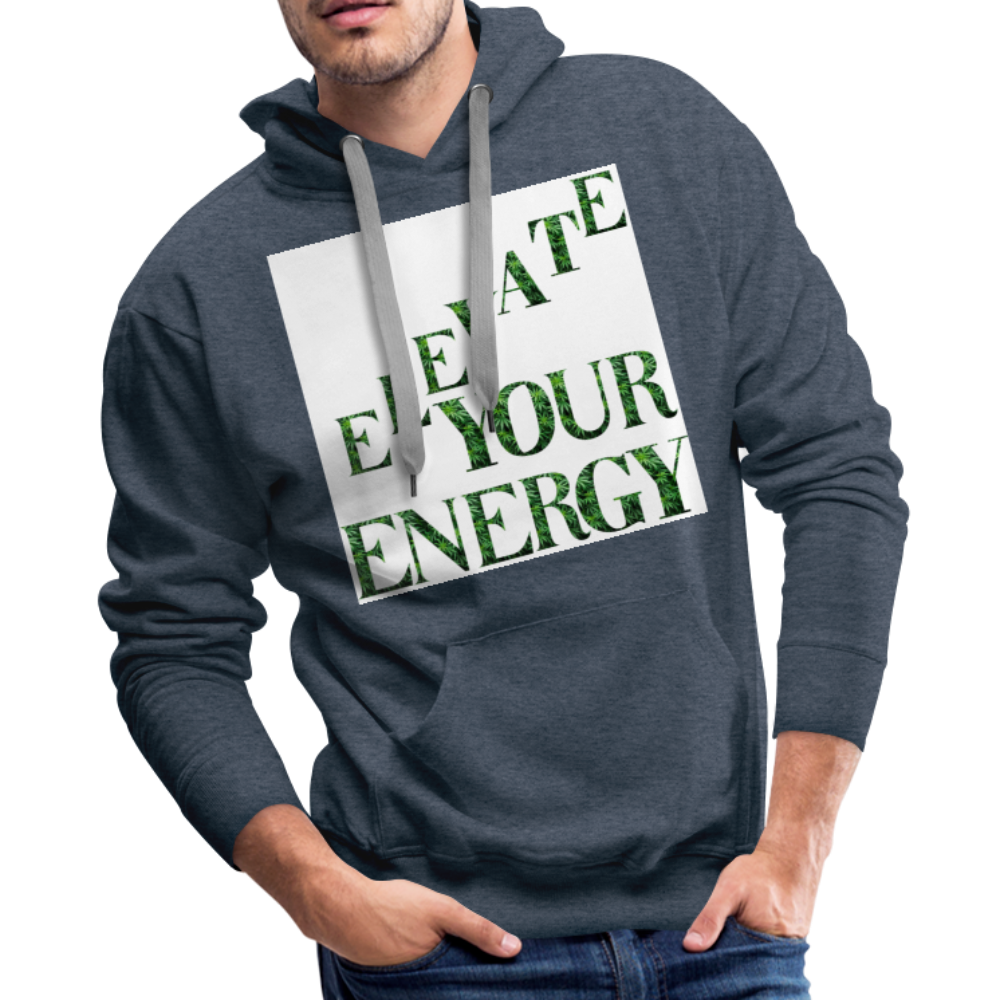 Men’s Premium Hoodie - heather denim