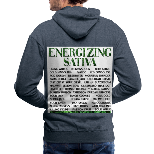 Men’s Premium Hoodie - heather denim