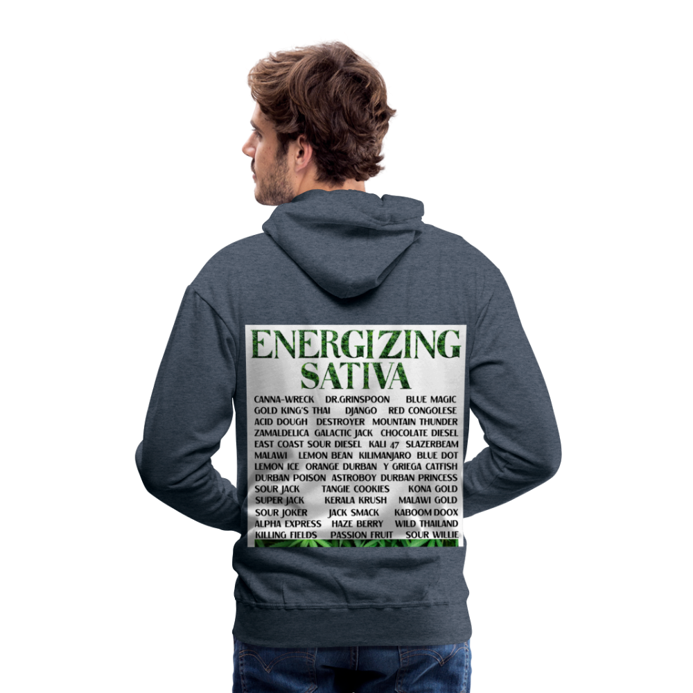 Men’s Premium Hoodie - heather denim