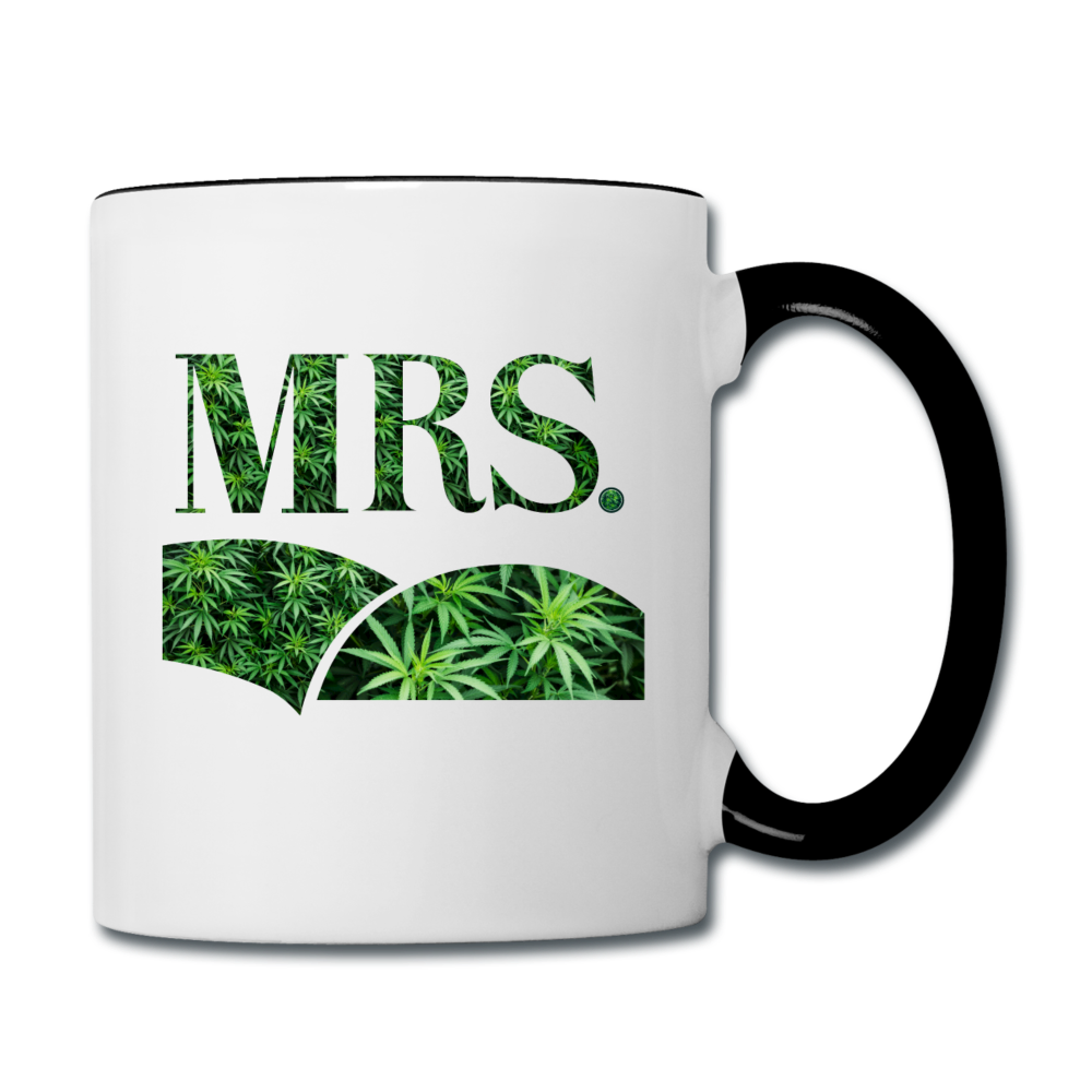 Contrast Coffee Mug - white/black