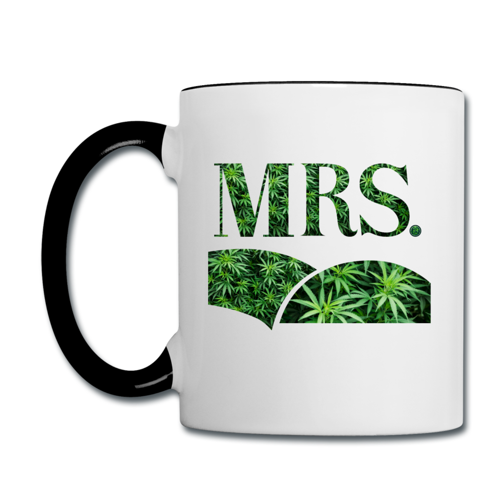 Contrast Coffee Mug - white/black