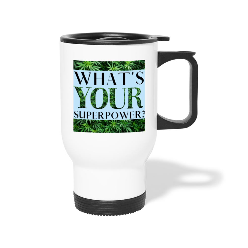 Travel Mug - white