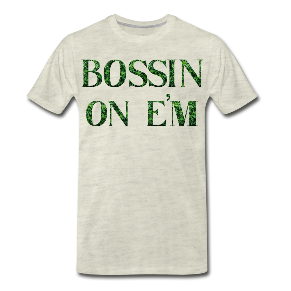 Men's Premium T-Shirt - heather oatmeal