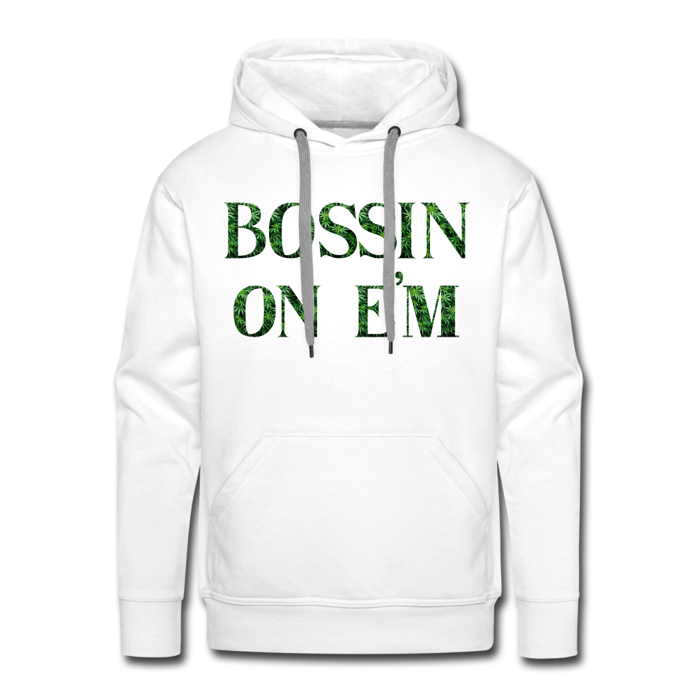 Men’s Premium Hoodie - white