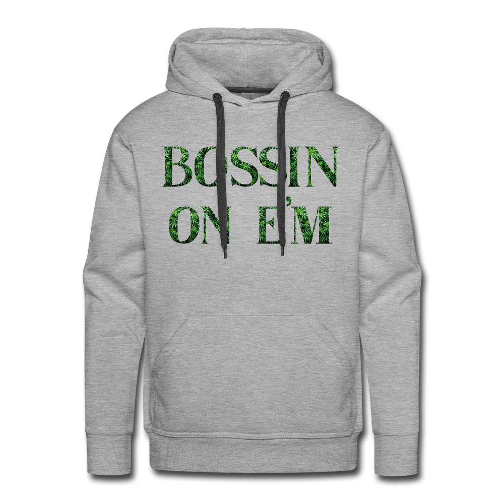 Men’s Premium Hoodie - heather grey
