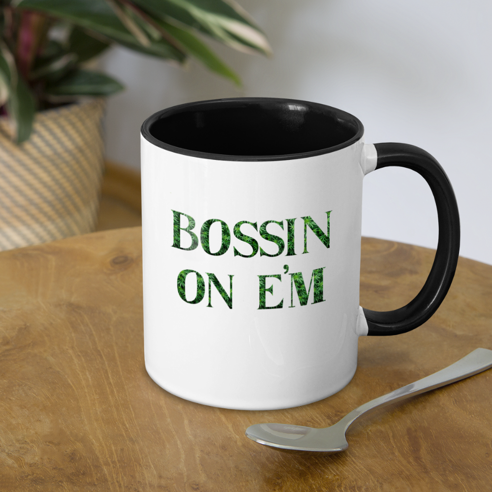 Contrast Coffee Mug - white/black