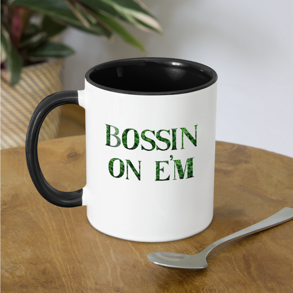 Contrast Coffee Mug - white/black