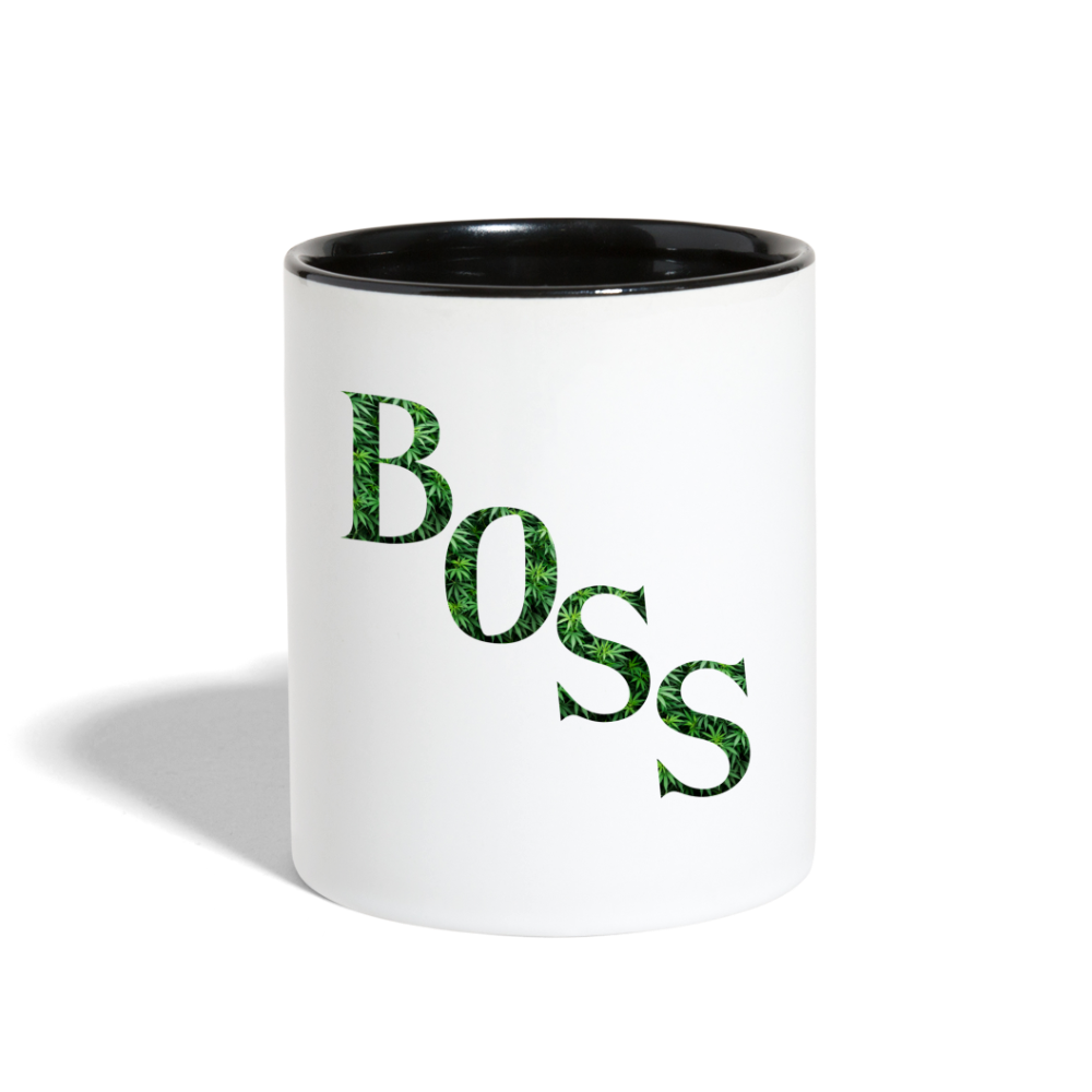 Contrast Coffee Mug - white/black