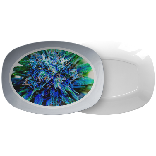 Catturare La Mia Attenzione Cannabis Platter- Grey