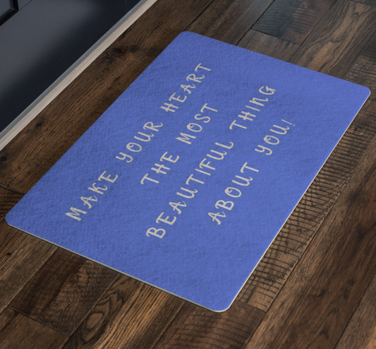 Make Your Hear Door Mat
